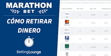 Marathonbet como retirar dinero