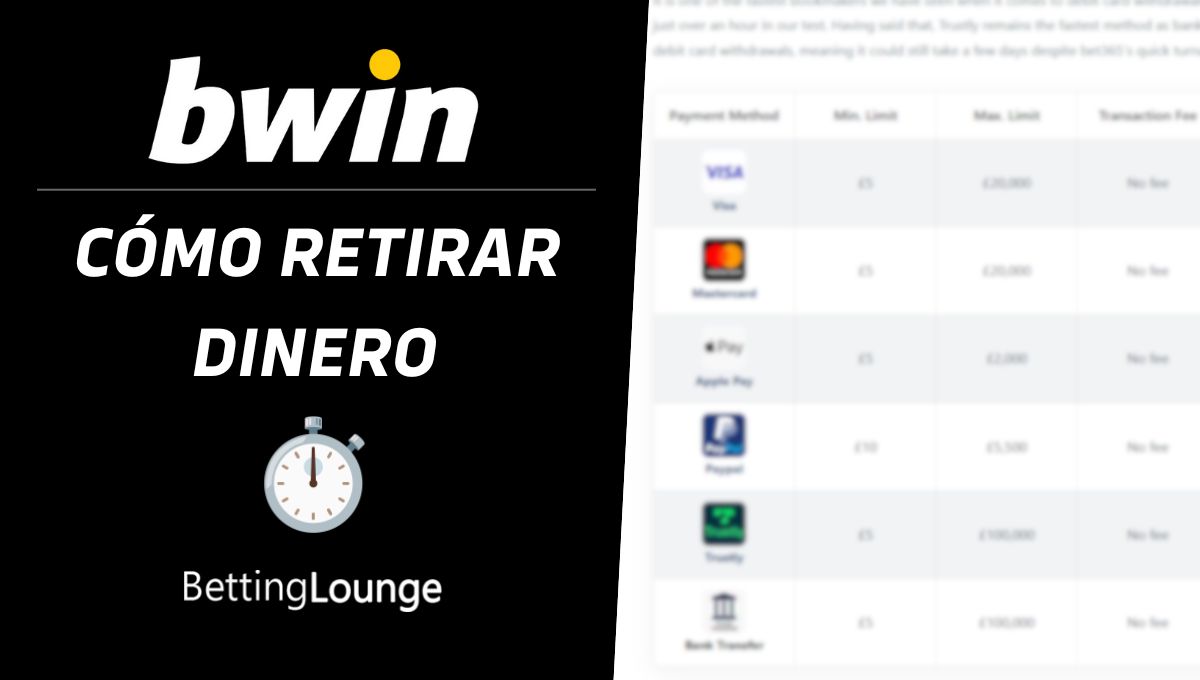bwin como retirar dinero