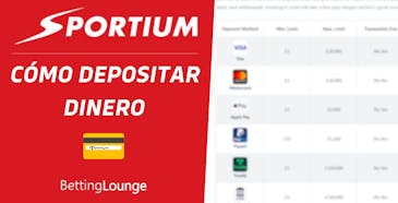 Sportium como depositar