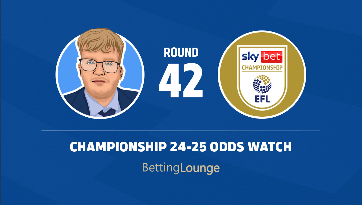 Championship round 42 latest odds