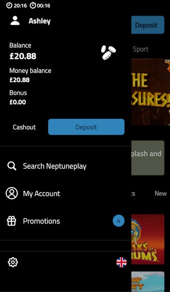 Neptune Play Withdrawal Process 2