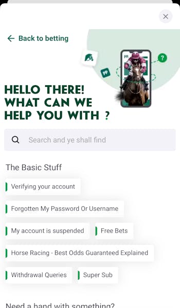 Paddy Power Customer Support
