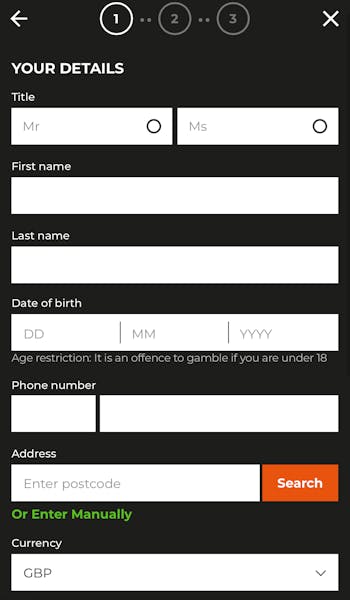 AK Bets - Sign Up 2