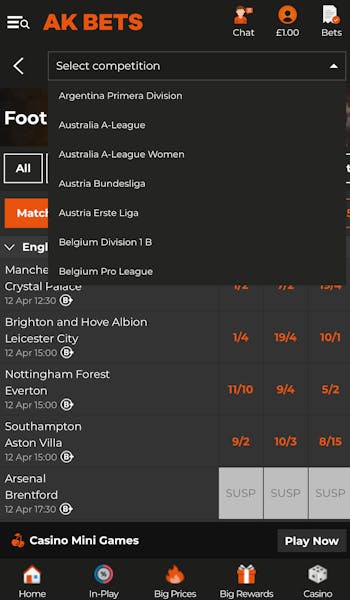 AK Bets sportsbook