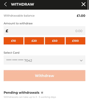 AK Bets - Withdrawal