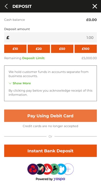 AK Bets Deposit
