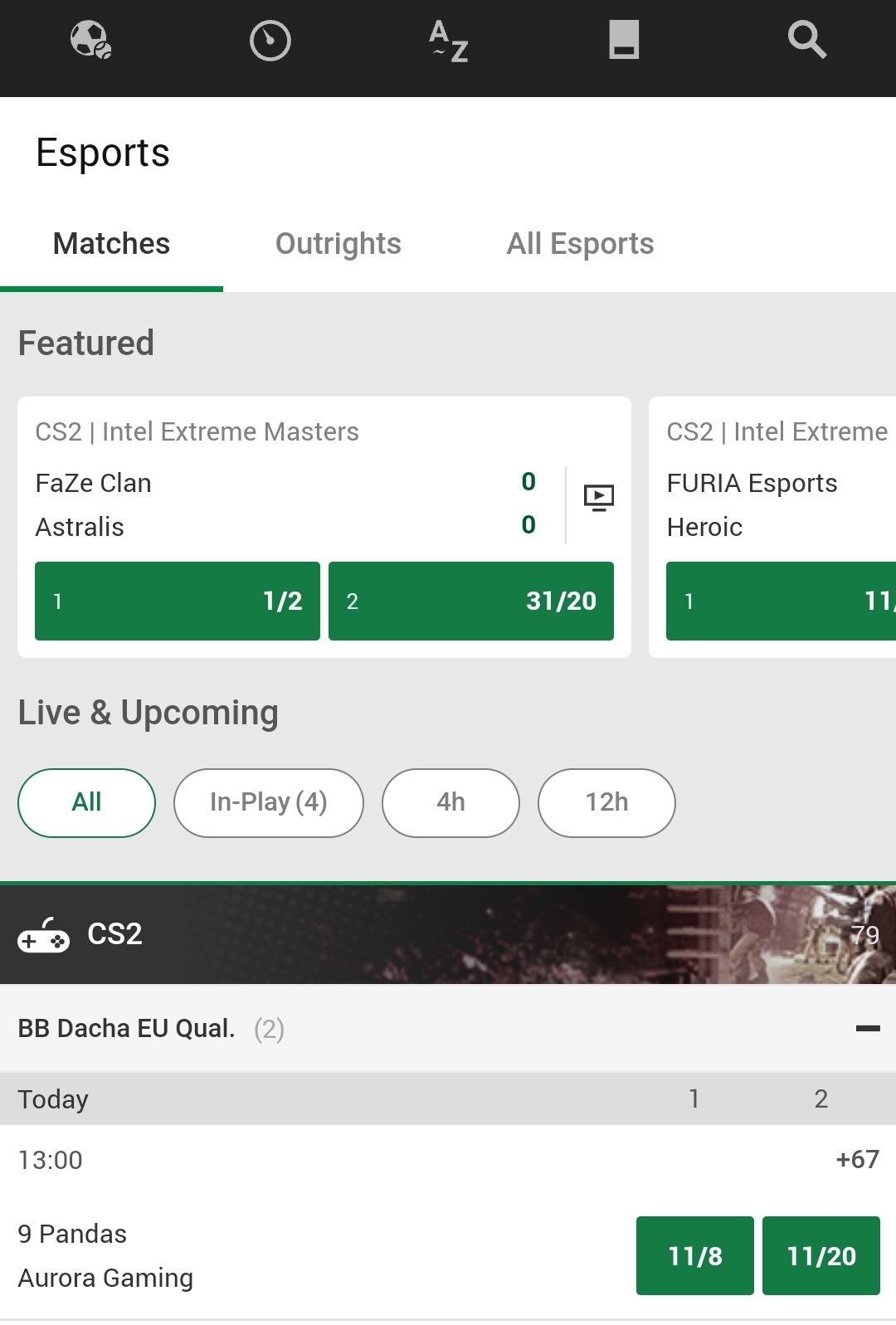 Unibet CSGO/CS2