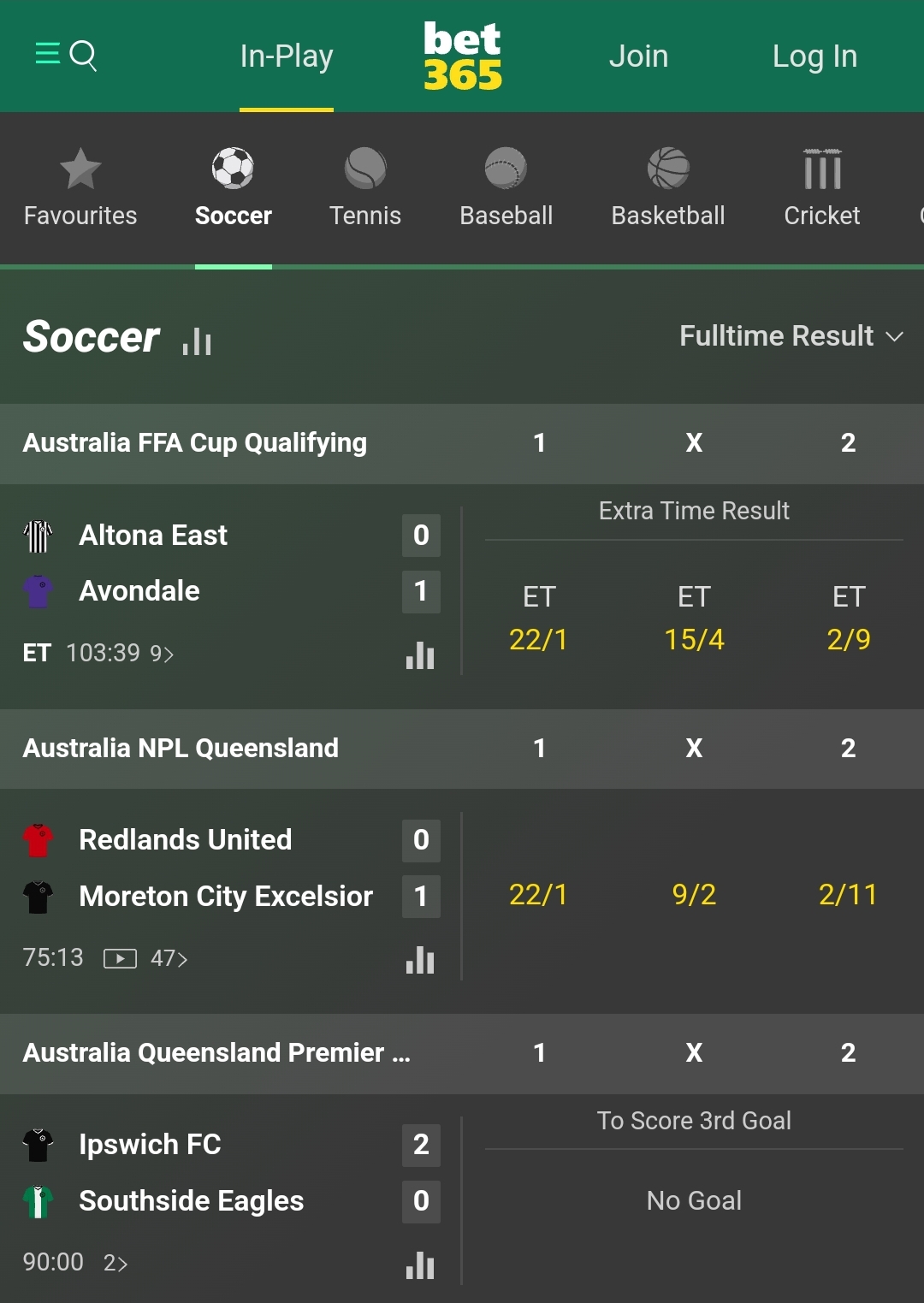 bet365 live betting