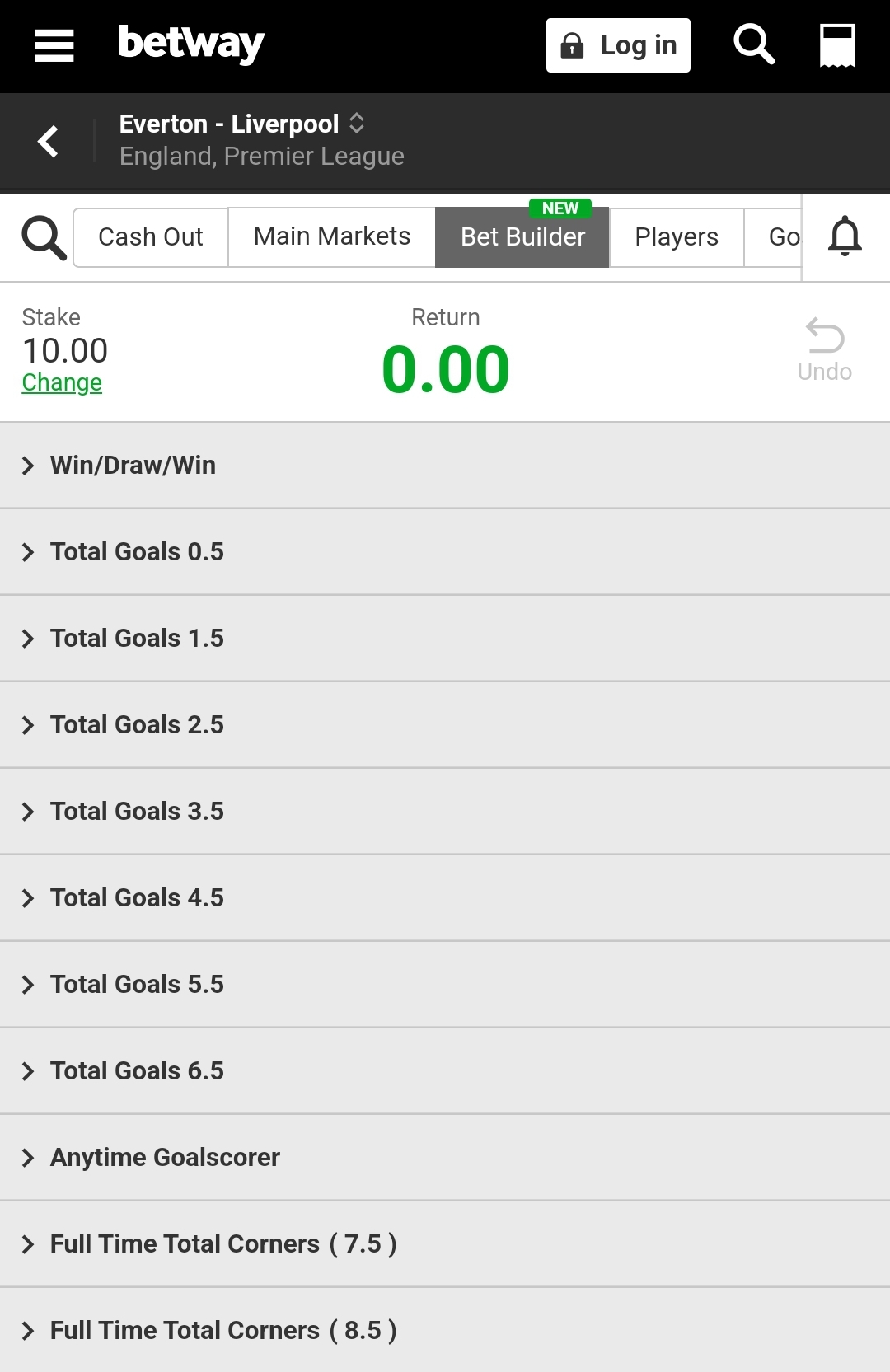 betway bet builder