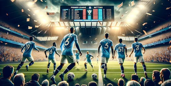 Manchester City maintain advantage in Premier League title race betting odds
