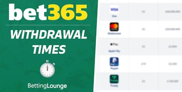 bet365 withdrawal time