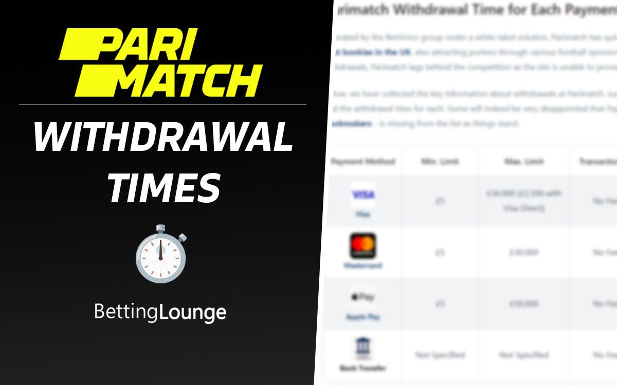 Parimatch withdrawal time