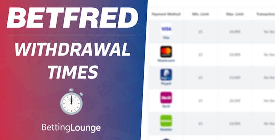 Betfred Withdrawal Times