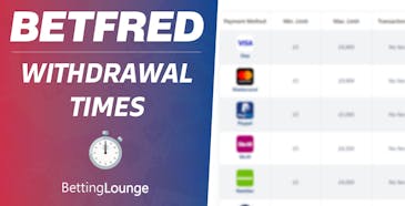 Betfred withdrawal time
