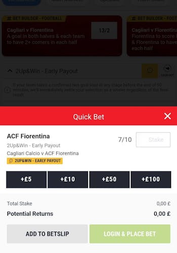 Ladbrokes sportsbook place bet