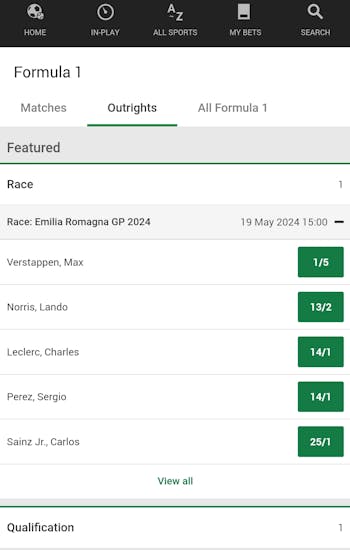 Unibet F1
