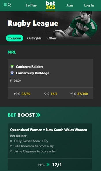 bet365 rugby