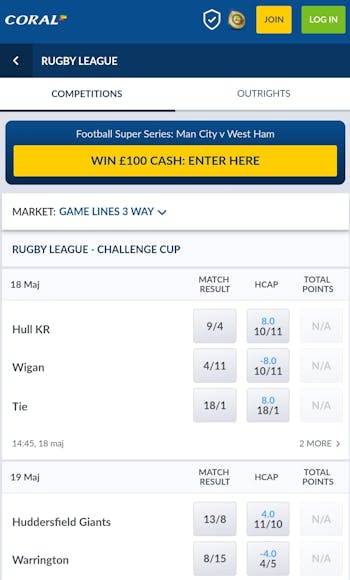 Coral rugby