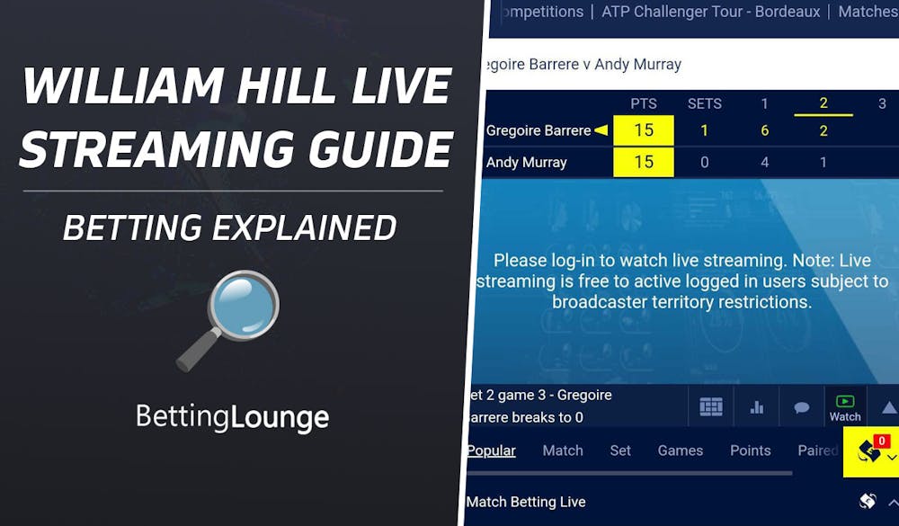 William Hill Live Streaming Guide