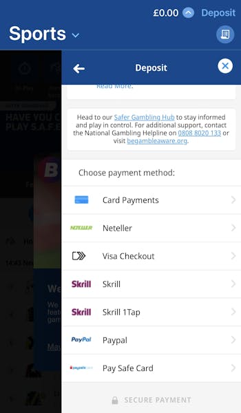 Betfred deposit 2