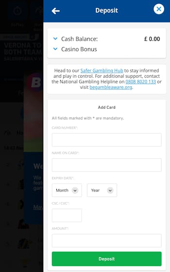 Betfred deposit 3