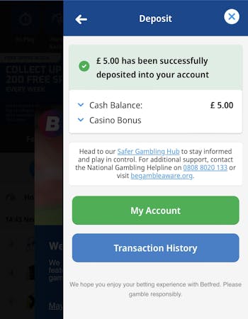 Betfred deposit 4