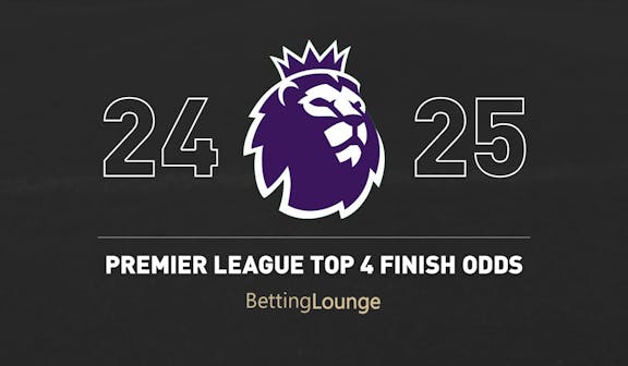 premier league top four odds 24-25