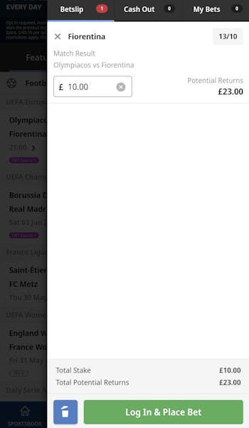 Betfred promo code process 3