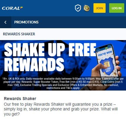 Coral Rewards Shaker 2