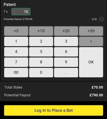 Patent bet Unibet