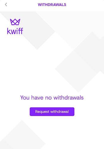 Kwiff withdrawal 2