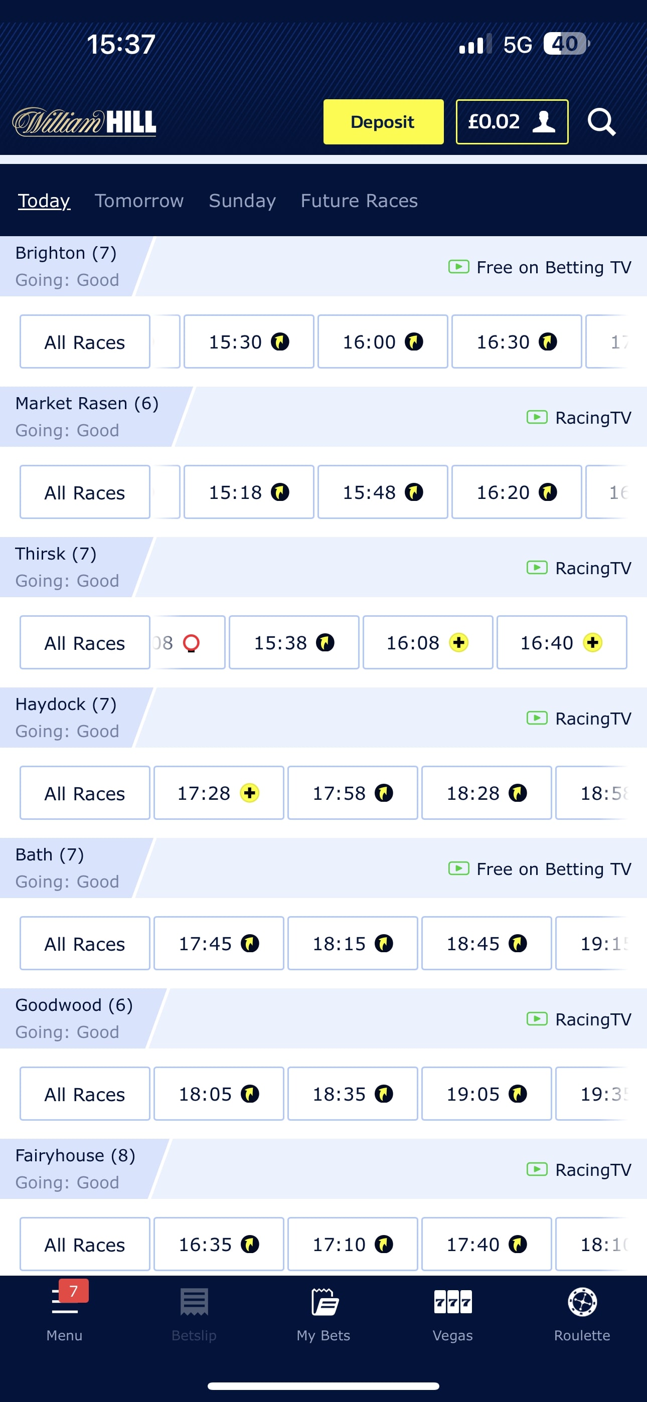 William Hill App Horse Racing Streaming