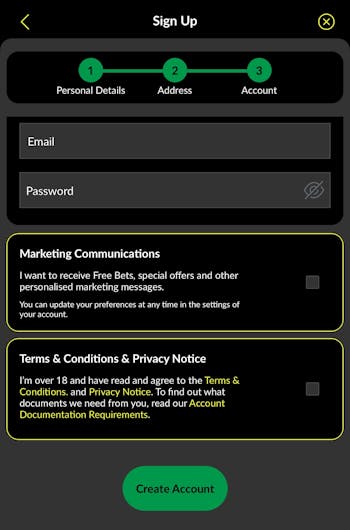 Parimatch sign-up 4