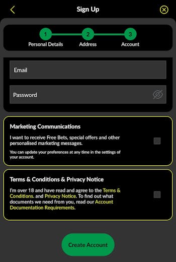 Parimatch sign-up 4