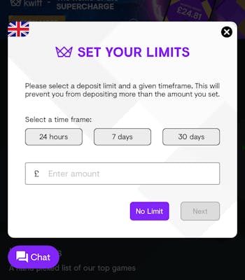 Kwiff sign-up 4