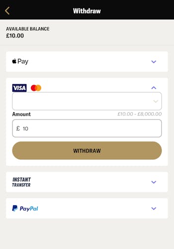 BetMGM Withdrawal