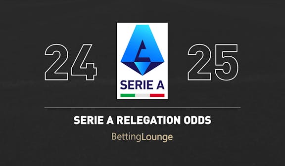 serie a relegation odds 24-25