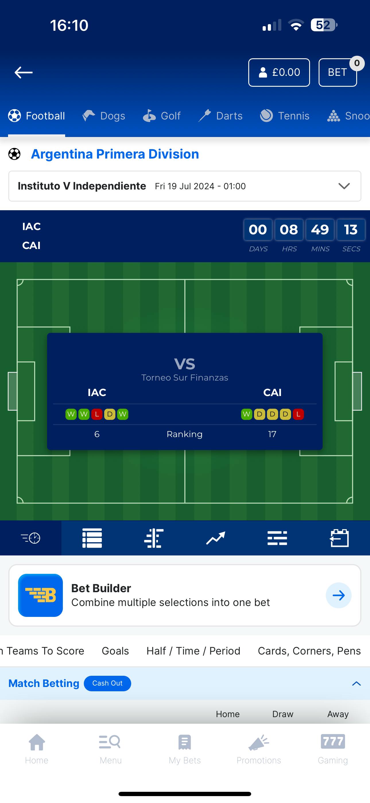 BoyleSports STATS Football