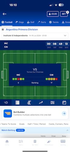 BoyleSports STATS Football