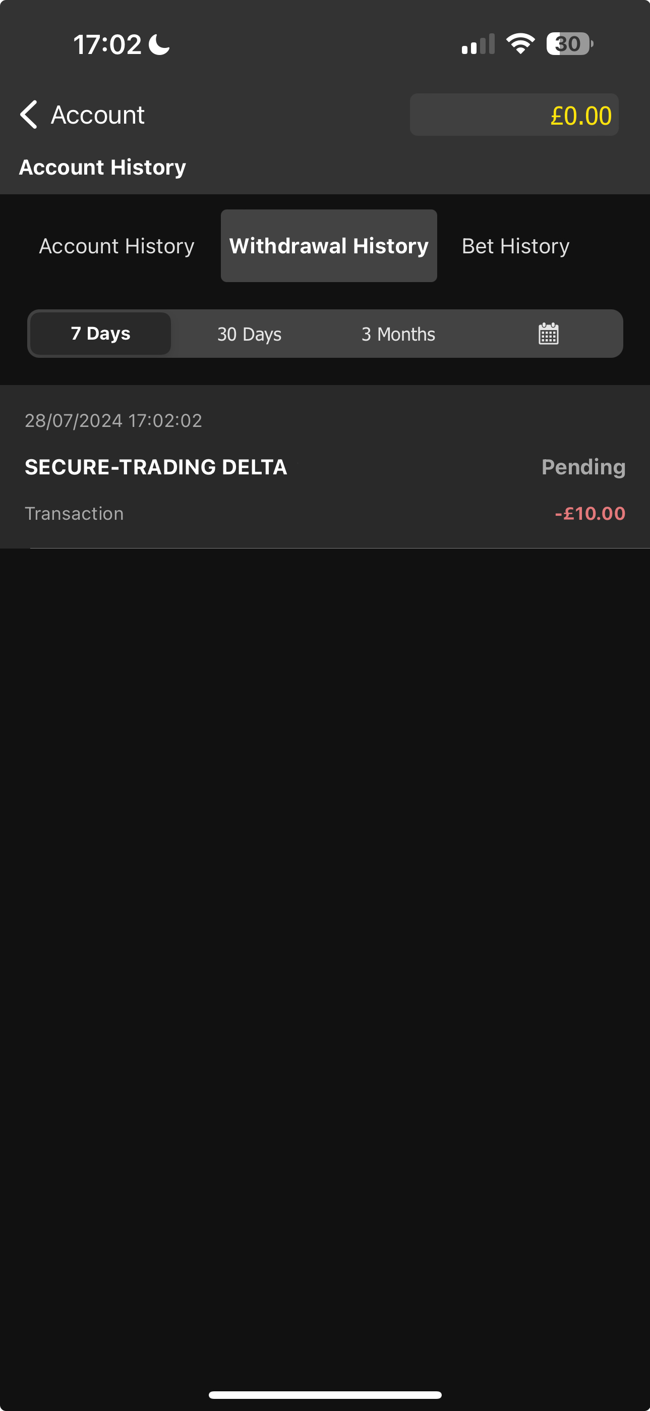 BetGoodwin Withdraw 3