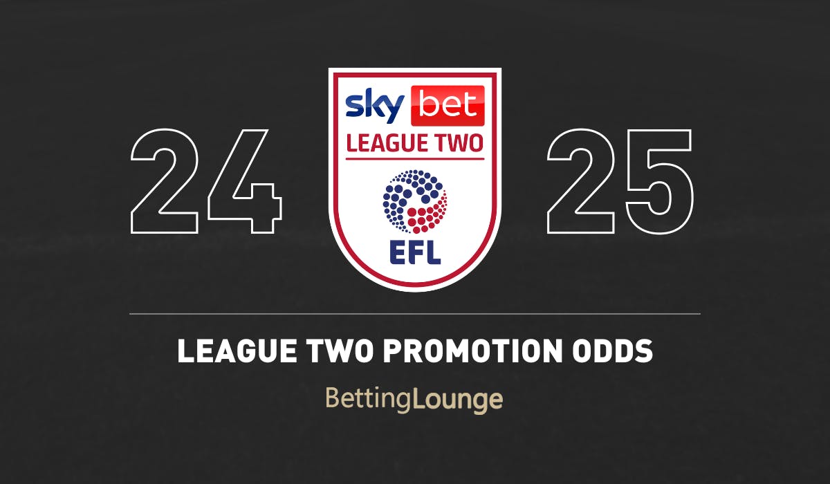 League Two promotions odds