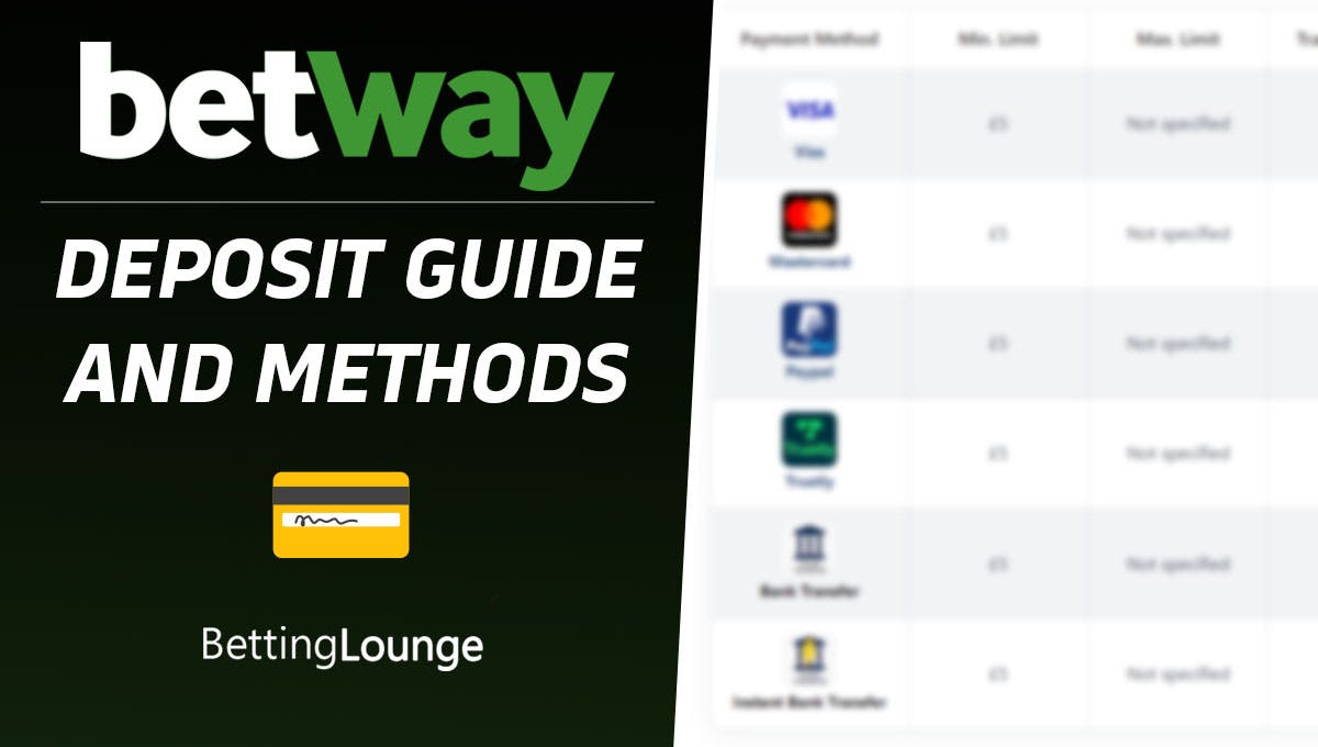 Betway deposit guide