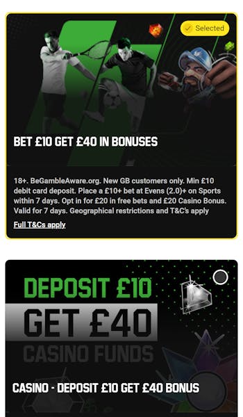 unibet welcome offers