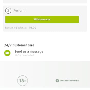 Lottoland Withdrawal 1