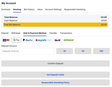 BoyleSports Google Pay, Neteller and Skrill