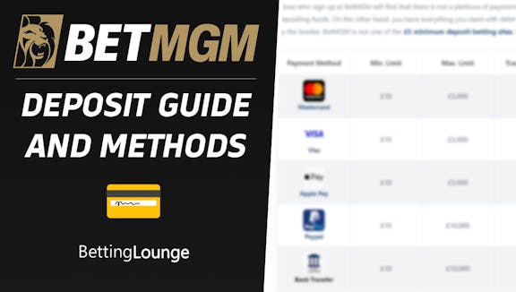 BetMGM deposit guide