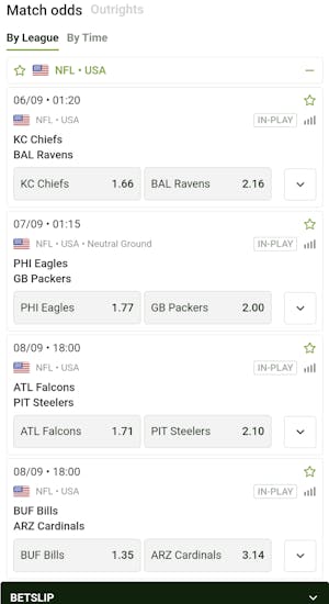 Lottoland NFL betting