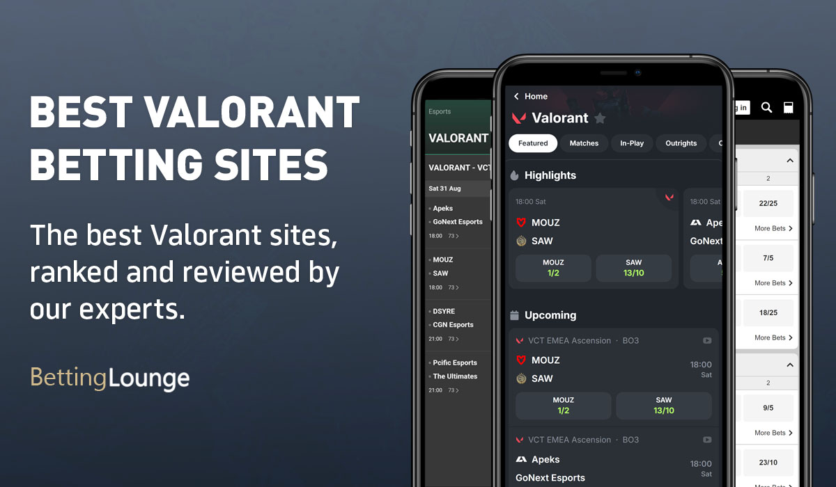 Best Valorant Betting Sites (December 2025)