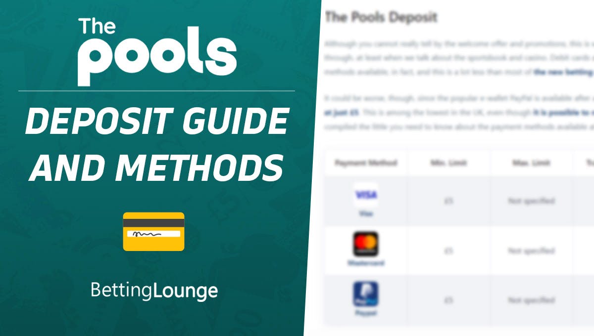 The Pools Deposit Guide