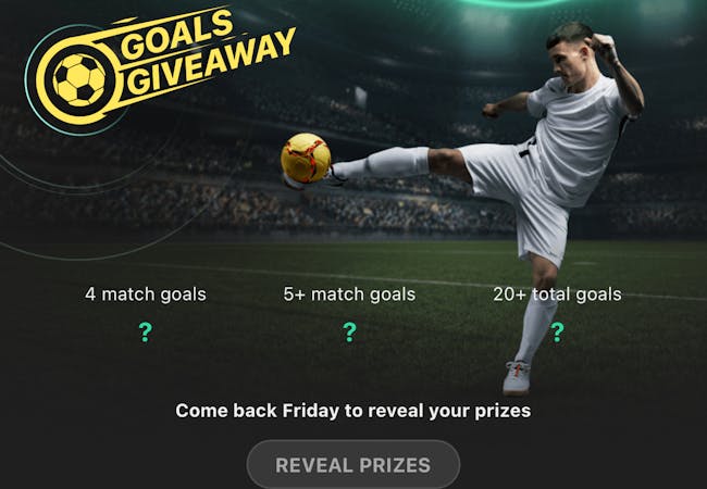 Bet365 Goals Giveaway 4